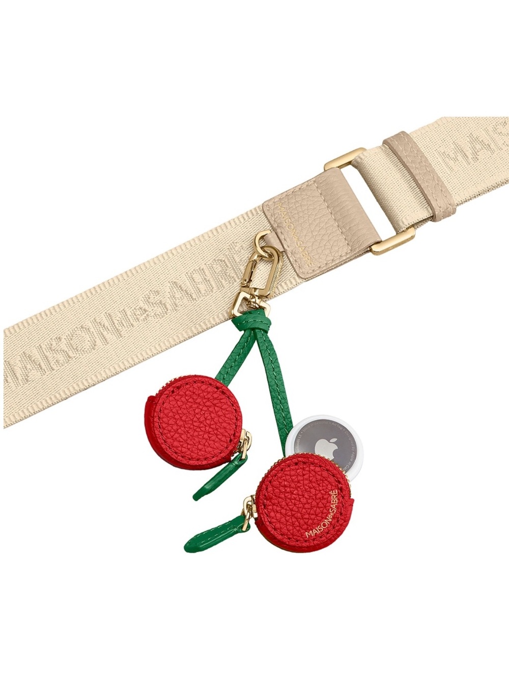 MAISON de SABRÉ Sabrémoji Cherry Bag Charm/Coin Purse NWT